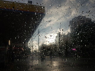 chuva na cidade