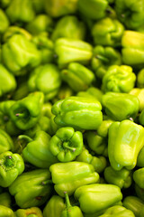 Obraz na płótnie Canvas Raw Food Vegetable Green Pepper