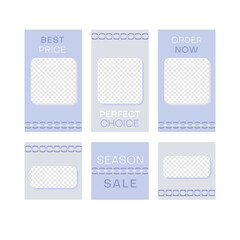 Editable design templates. Frames for web, banners, video, social media etc.