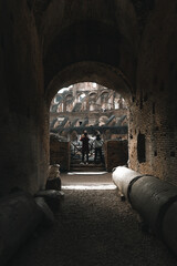 inside the colosseum