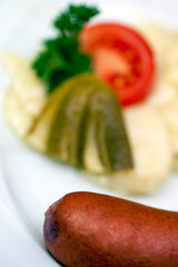 Delicious Meat Food Frankfurter Sausage
