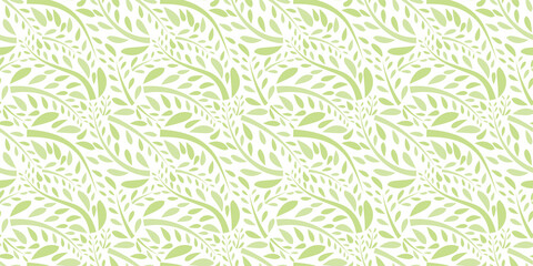 Organic motif, botanical motif background. Seamless pattern.Vector.スタイリッシュな有機的パターン