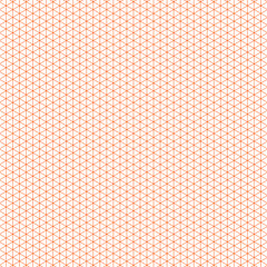 Grid paper. Isometric color grid on white background. Abstract lined transparent illustration. Geometric pattern for school, copybooks, notebooks, diary, notes, banners, print, books.