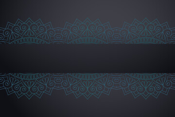 luxury ornamental mandala design background