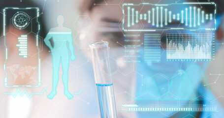 Biochemistry Technology Concept