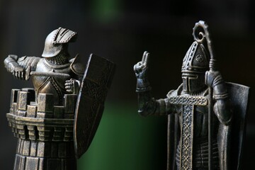 Miniature chess chess knight templar © Sukma Rizqi