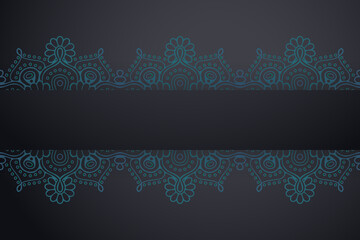 luxury ornamental mandala design background