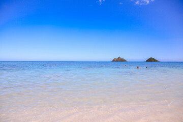 Lanikai beach, Kauai, Oahu, Hawaii