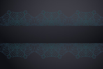 luxury ornamental mandala design background