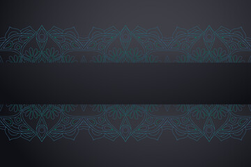 luxury ornamental mandala design background