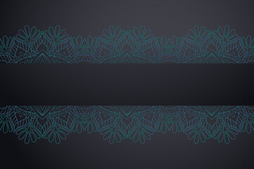 luxury ornamental mandala design background