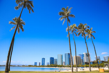 Ala Moana Regional Park, Honolulu, Oahu, Hawaii