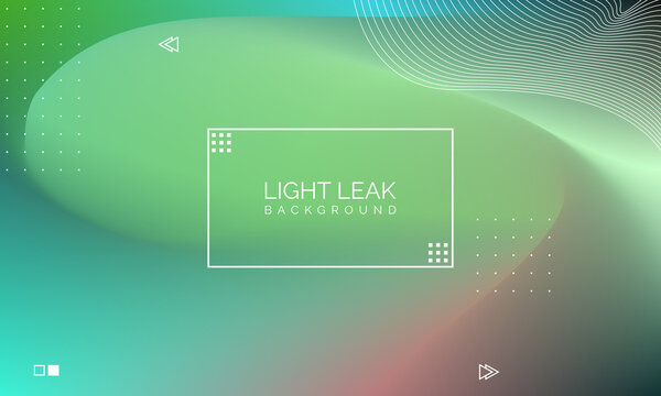 Minimal Glow Fluid Flow Colorful Abstract Design For Website Advertising Brochure Background. Modern Trendy Gradient Futuristic Element Multi Color Tone Illustration Concept. Elegant Light Leak.