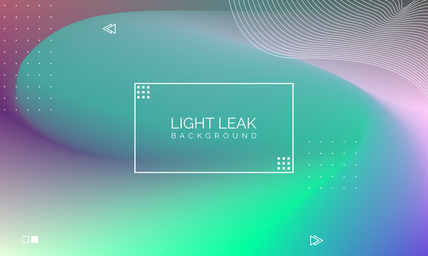 Minimal Glow Fluid Flow Colorful Abstract Design For Website Advertising Brochure Background. Modern Trendy Gradient Futuristic Element Multi Color Tone Illustration Concept. Elegant Light Leak.