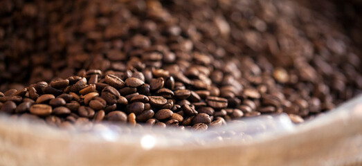 Fresh Raw Roasted Coffee Beans