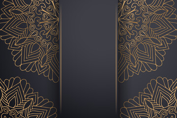 luxury ornamental mandala design background