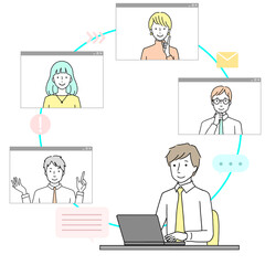 テレワーク　リモートワーク