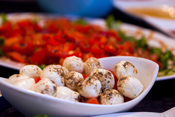 Healthy and Delicious Salty Food Cheese
