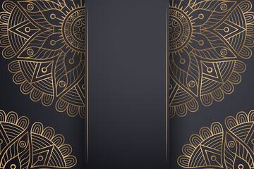 luxury ornamental mandala design background