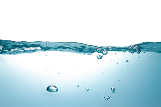  water waves Splashed water wave in clean blue water