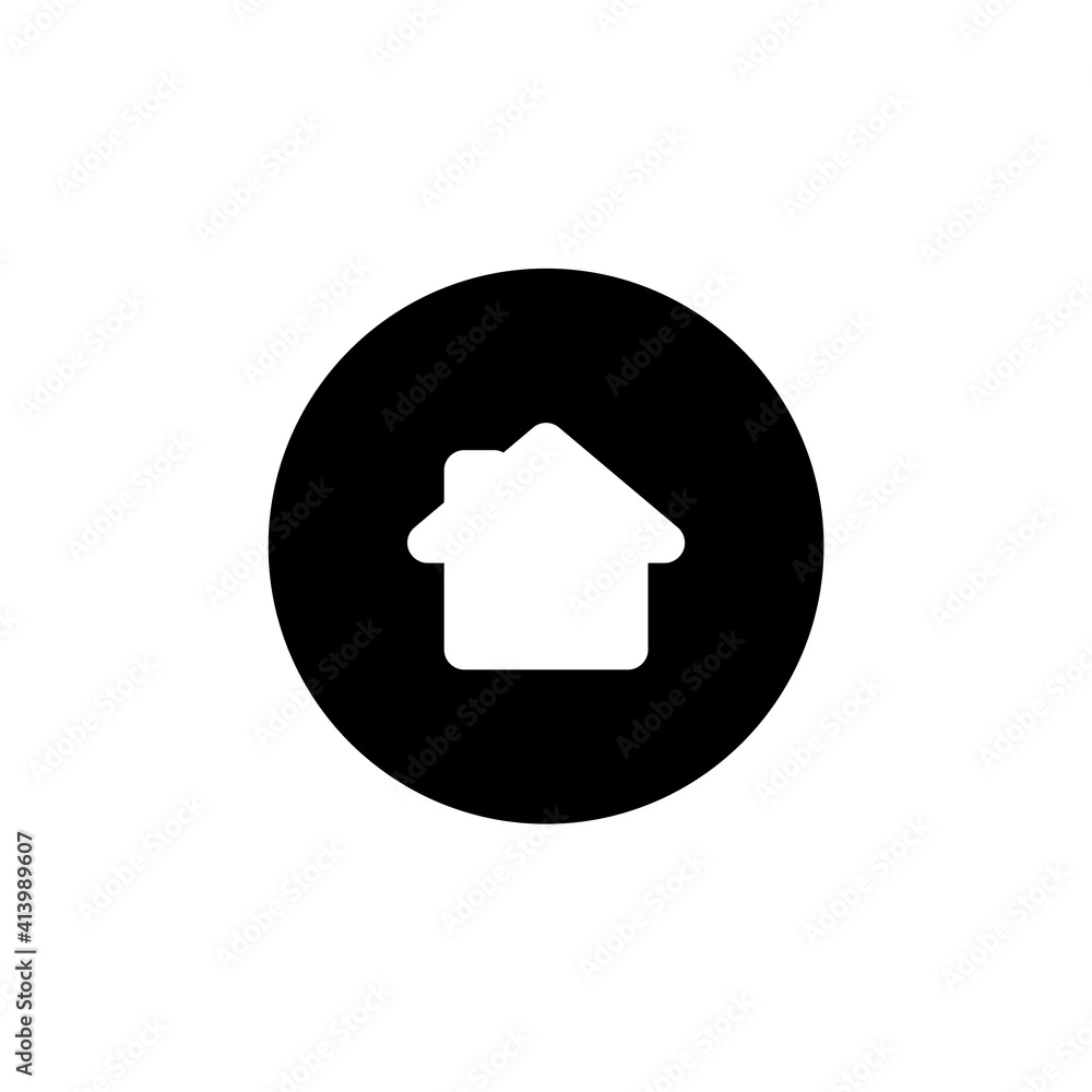 Poster home icon. editable stroke. simple illustration mobile concept app line icon and web design. editabl