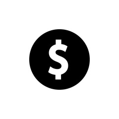 Dollar icon. money symbol. Editable stroke. simple illustration mobile concept app line icon and web design. Editable stroke. Design template vector