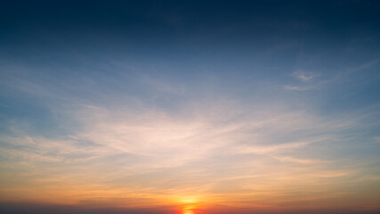 Fototapeta na wymiar sunset at the beach background