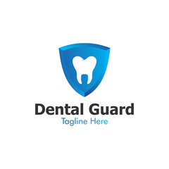 Illustration Vector Graphic of Dental Guard Logo. Perfect to use for Dental Consult