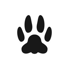 paw print icon vector design illustration