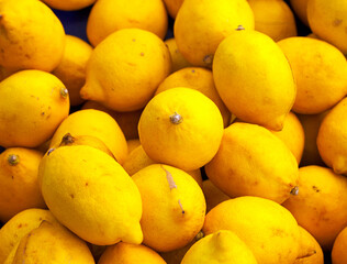 Yellow Fresh and Organic Vegetable Lemon