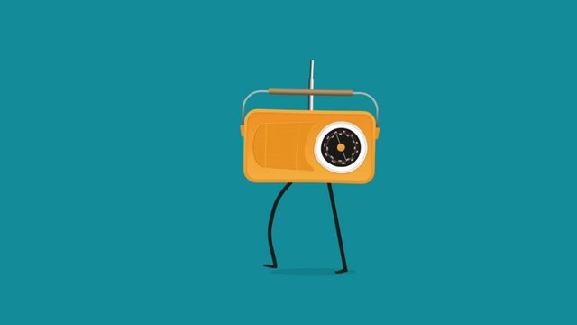 radio vintage, danse