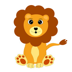 Obraz na płótnie Canvas cute safari animal illustration vector