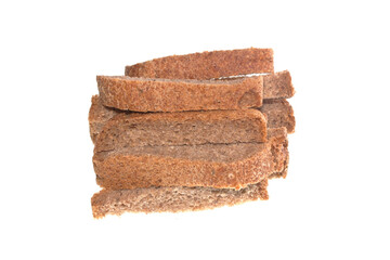 bread isolated on white background