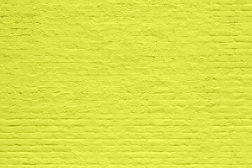 yellow plastered brick wall background