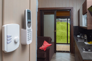 Air conditioning and heating system control panels. Maintaining the optimal temperature in the...