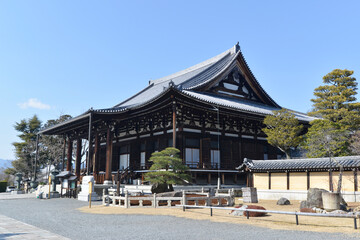 Fototapeta premium 金戒光明寺 御影堂 京都市 