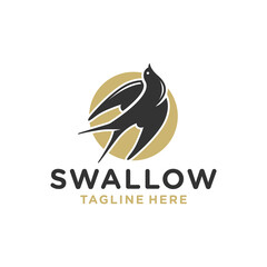 modern swallow's nest logo