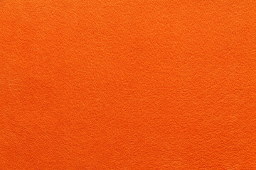 Orange short pile fabric texture
