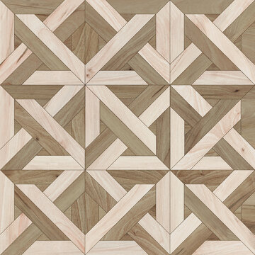 The Texture Of Light Wood, Parquet. Figure Diamond. Beautiful Wood Pattern Tiles