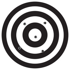 Shooting target vector