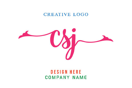 CSJ lettering logo is simple, easy to understand and authoritative