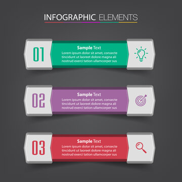 modern text box template, banner Infographics