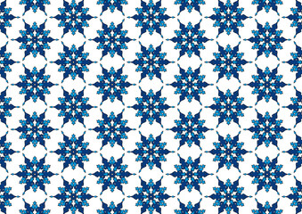 White Ornate Backdrop. Grey Morocco Seamless. Monochrome Arabic Illustration. Black Winter Pattern. Islam Decoration. December Decoration. Blue Holiday Background. Abstract Image.