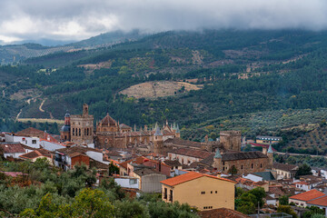 Fototapeta na wymiar Royal Monastery of Santa Maria de Guadalupe. Caceres, Spain.