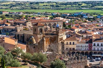 Fototapeta na wymiar Medieval town of Trujillo, Caceres, Extremadura, Spain