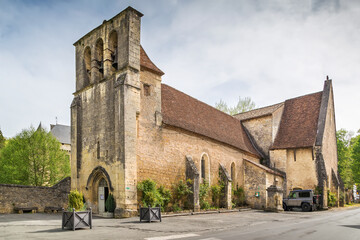 Fototapeta na wymiar Church Saint John Baptiste, Campagne, France