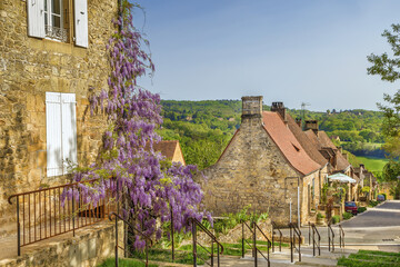 Street in Domme, France
