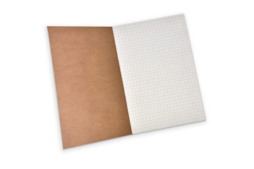 notebook isolated on white background