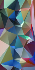 Fototapeta premium Abstract Color Polygon Background Design, Abstract Geometric Origami Style With Gradient. Presentation,Website, Backdrop, Cover,Banner,Pattern Template