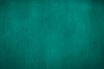 Texture of chalk on blank green blackboard or chalkboard background. School education, dark wall backdrop, template for learning board concept.